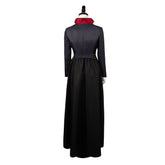 TV House Of The Dragon Season 2 (2024) Rhaenyra Targaryen Black Stand Collar Dress Outfits Cosplay Costume Halloween Carnival Suit